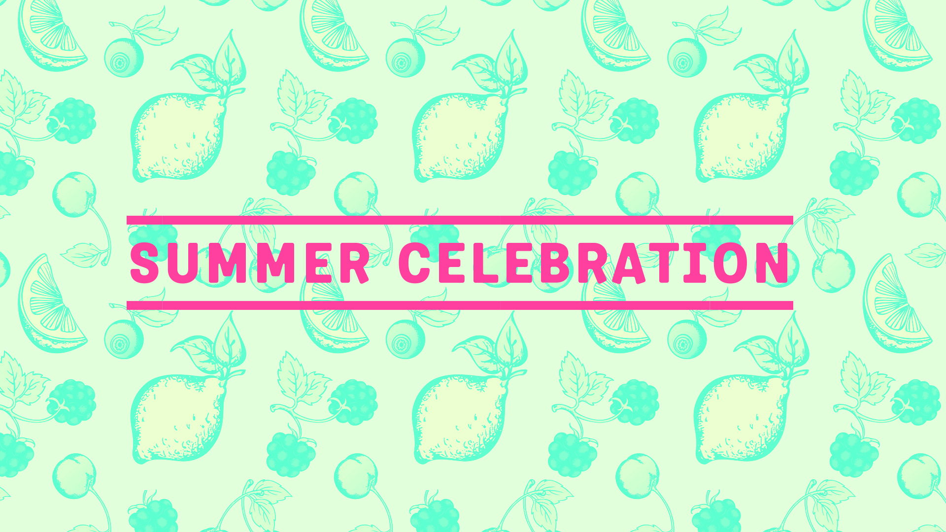 Summer Celebrations - Prayer